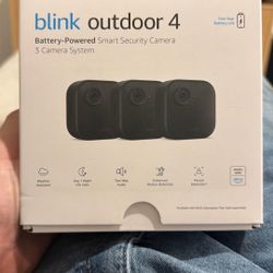 Blink Outdoor 4 Security Cameras