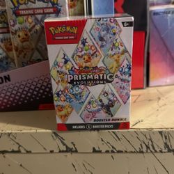 Pokemon Prismatic Evolutions Booster Bundle 