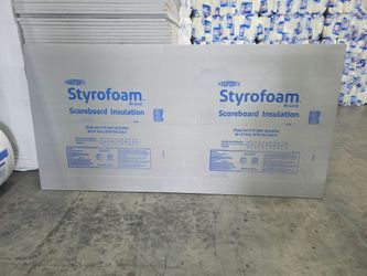 Dupont styrofoam scoreboard R5 1 inch 4x8