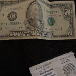 Old 50$ Bill