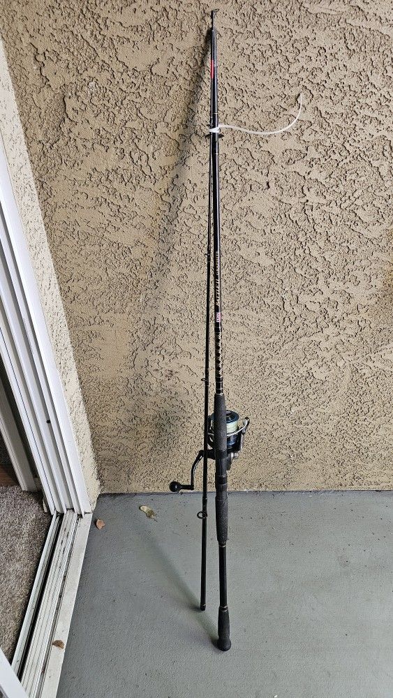 Fishing Rod And Reel Saltist 6500H And Penn Battle 2