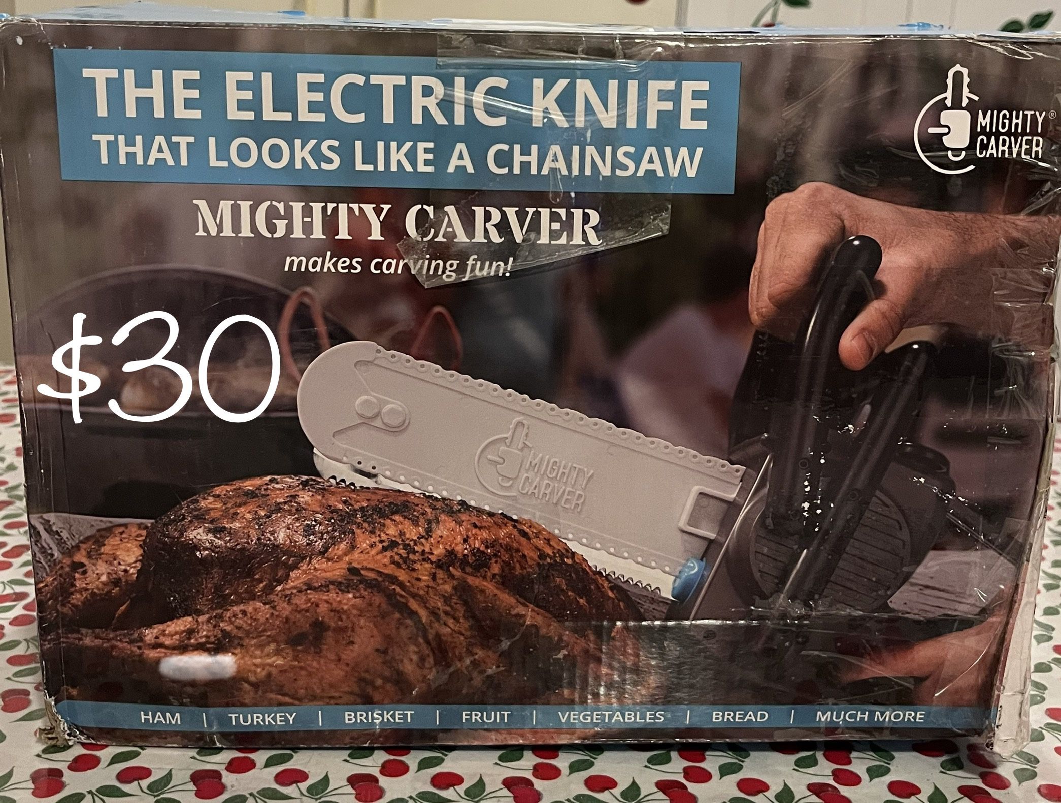 Electric Chainsaw Turkey Carving Knife