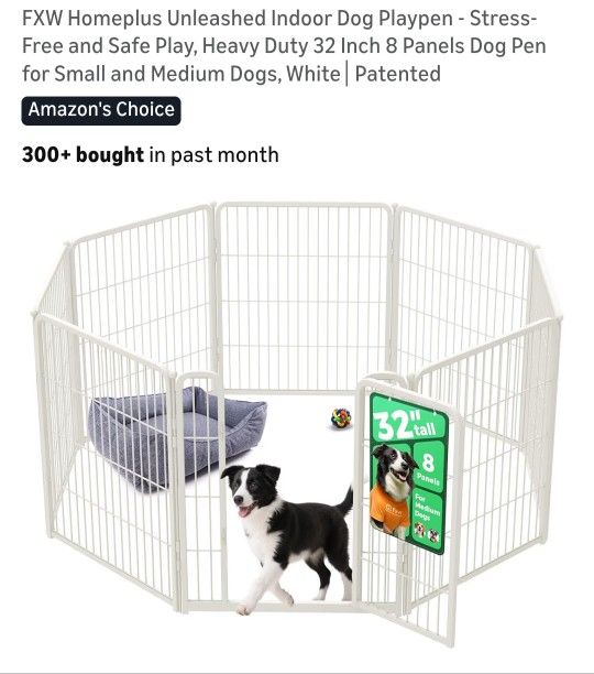 Metal Dog Playpen