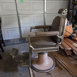 Renovated  Theo A Koch's Barber Chair, Garden Grove, CA