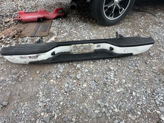Chevy Silverado rear bumper