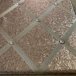 Pink Glittery Pin Board 24 X 19.5