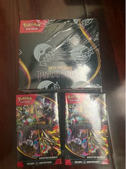 Pokemon Pitch Black booster box and bundles