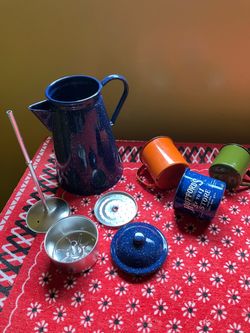 Vintage LOT of Enamelware - Take all for $20.00 or (see individual prices)