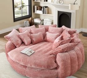 Giant Pink Couch