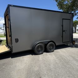 Trailer Enclosed 7 X 16 Extra Feet High