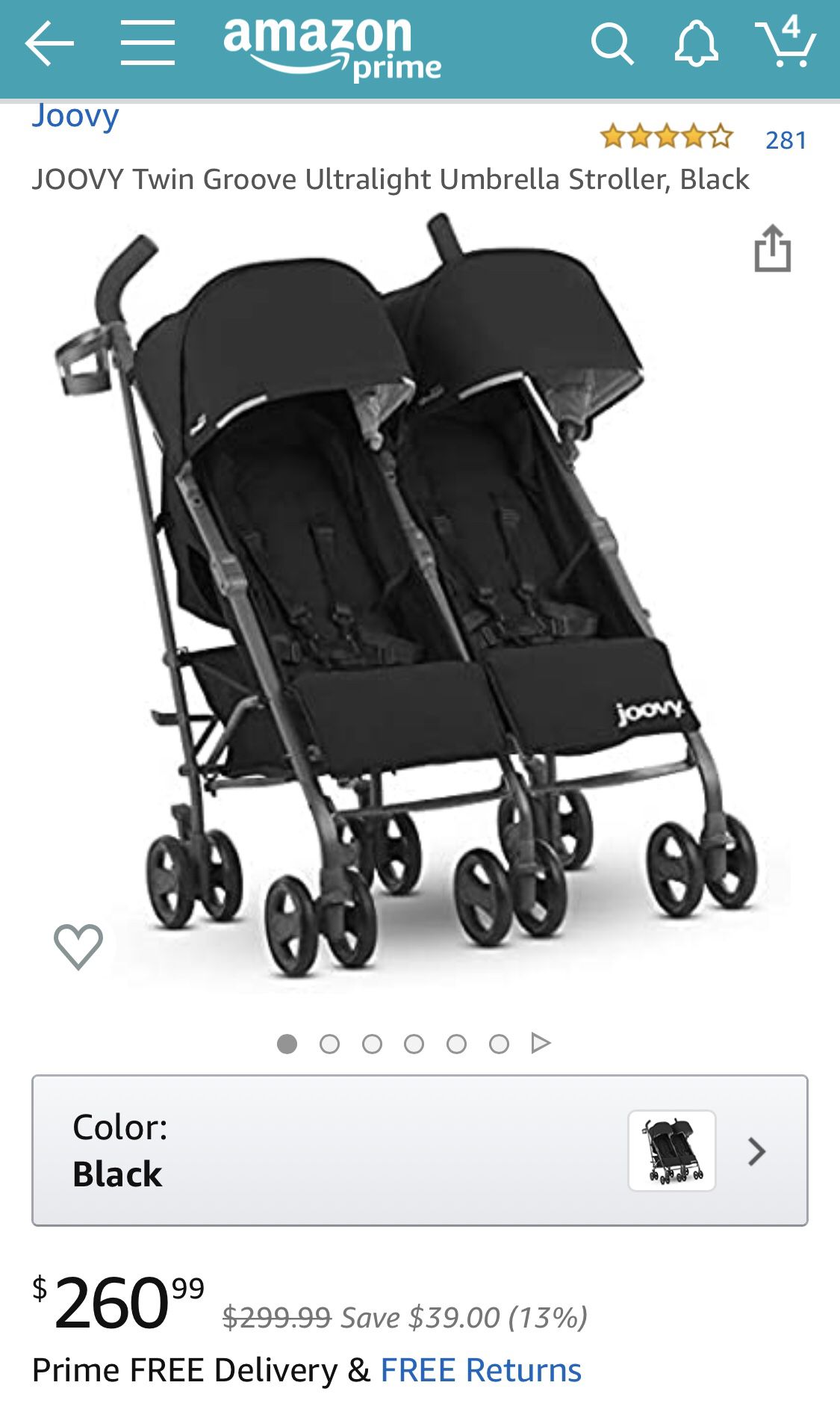 Joovy Twin Groove Ultralight Umbrella Stroller Twice the Space, Not the Trouble A double stroller shouldn’t be so bulky you don’t even want to use it