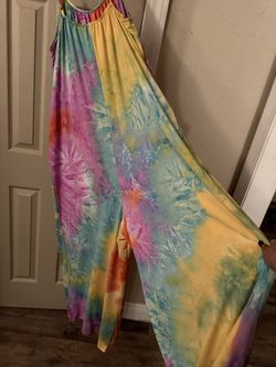 Multi Colored Jumpsuit 