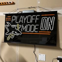 San Jose Sharks Neon Sign