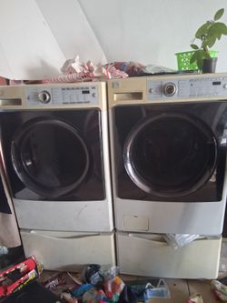Kenmore Front-Load Washer and Dryer Set