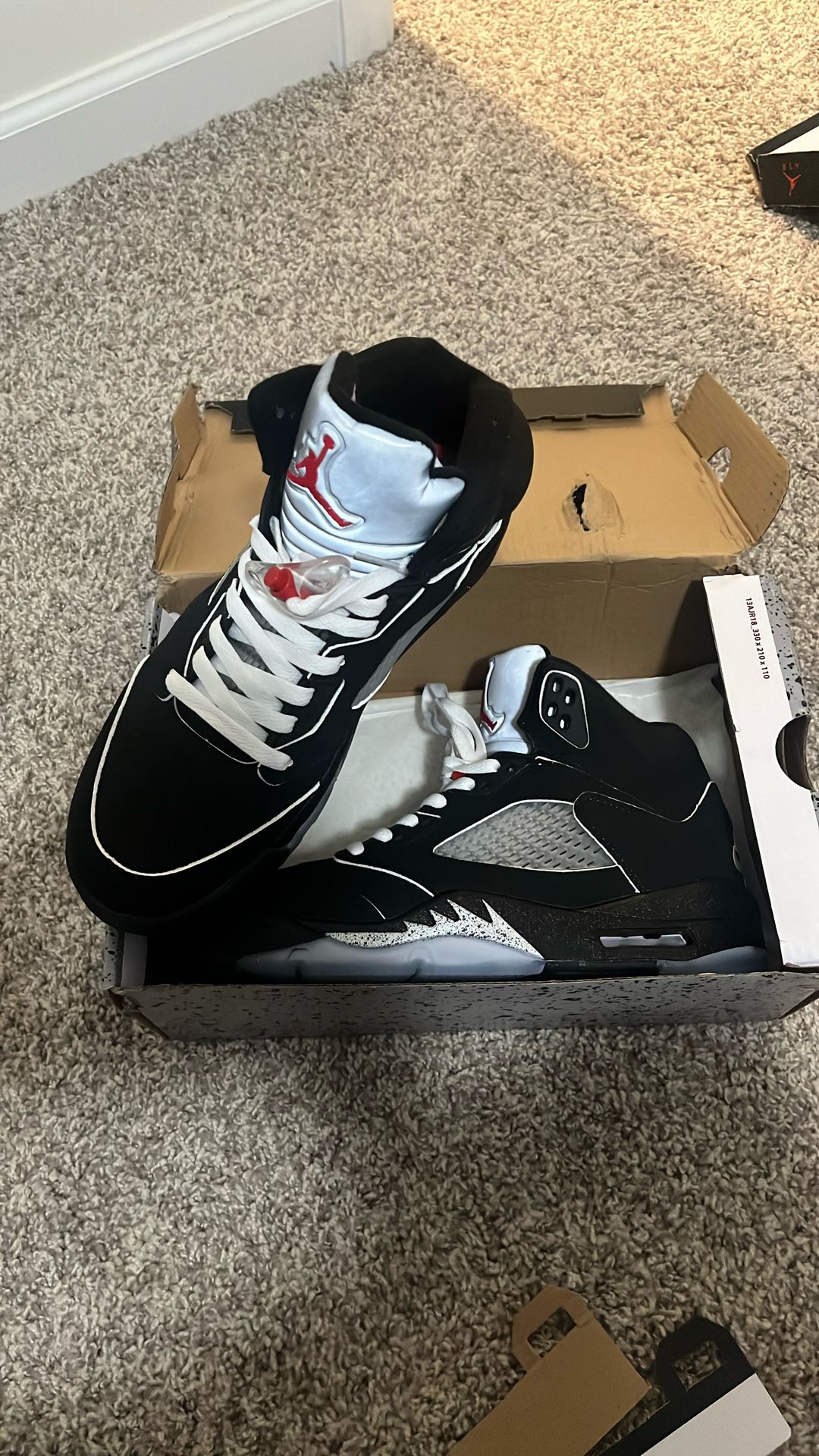 Metallic Jordan 5s