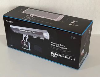 lian li hydroshift 2 lcd-c 360n white create your own