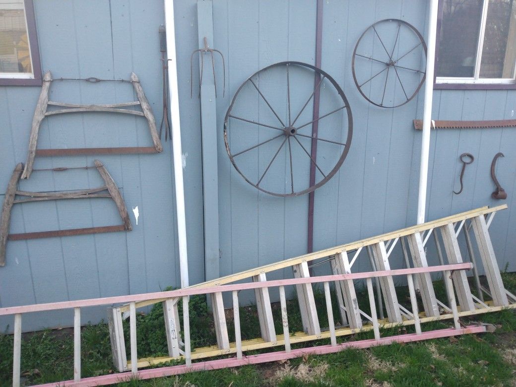 Steel Wheels Hand Saws 60inch Two Men And More