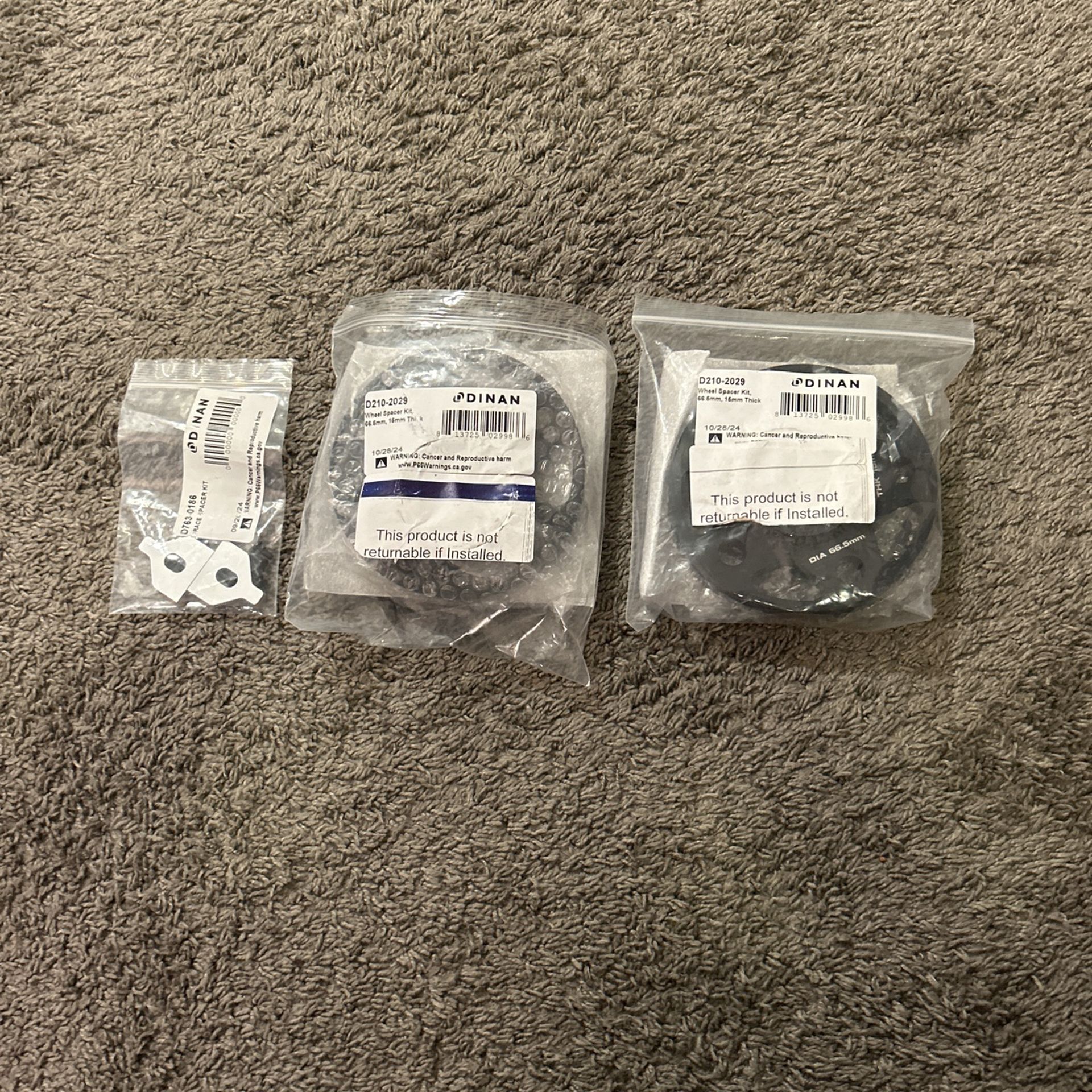 Dinan Wheel Spacers 15mm