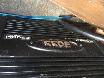 Boss 2500watts dclass 1ohm