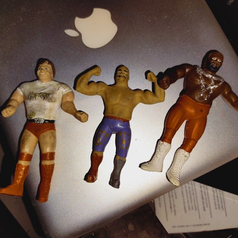 Old School Wrestling Figures