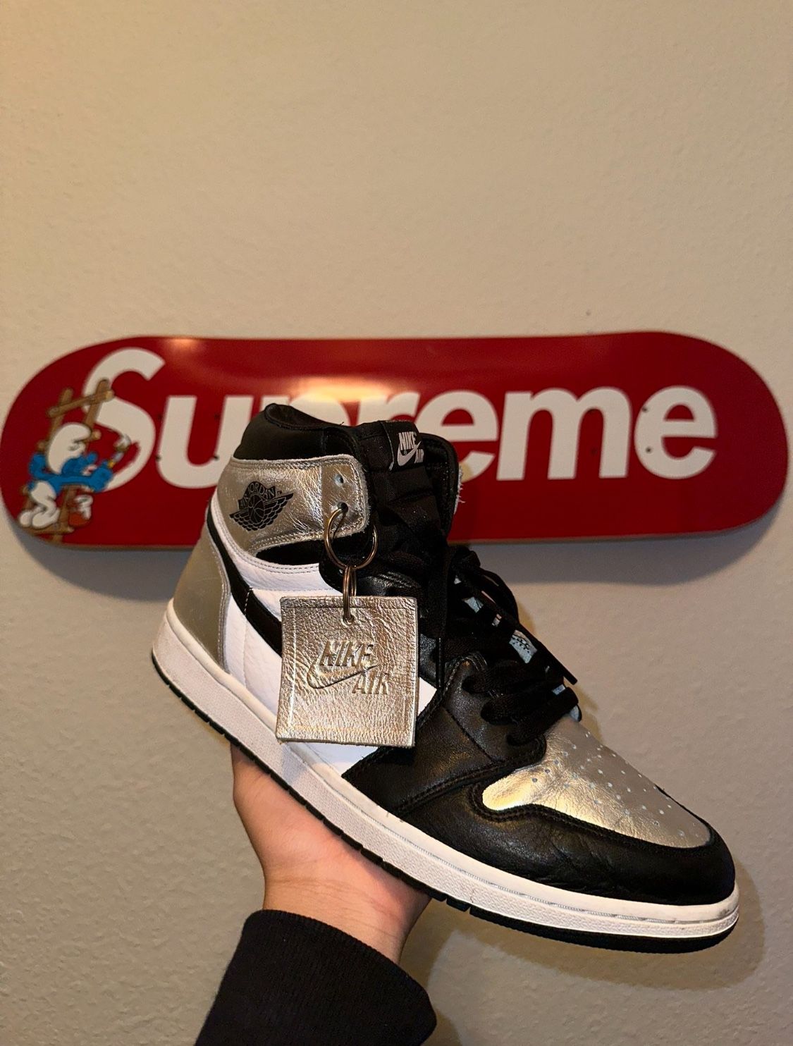 Jordan 1 Silver Toe 11.5 M