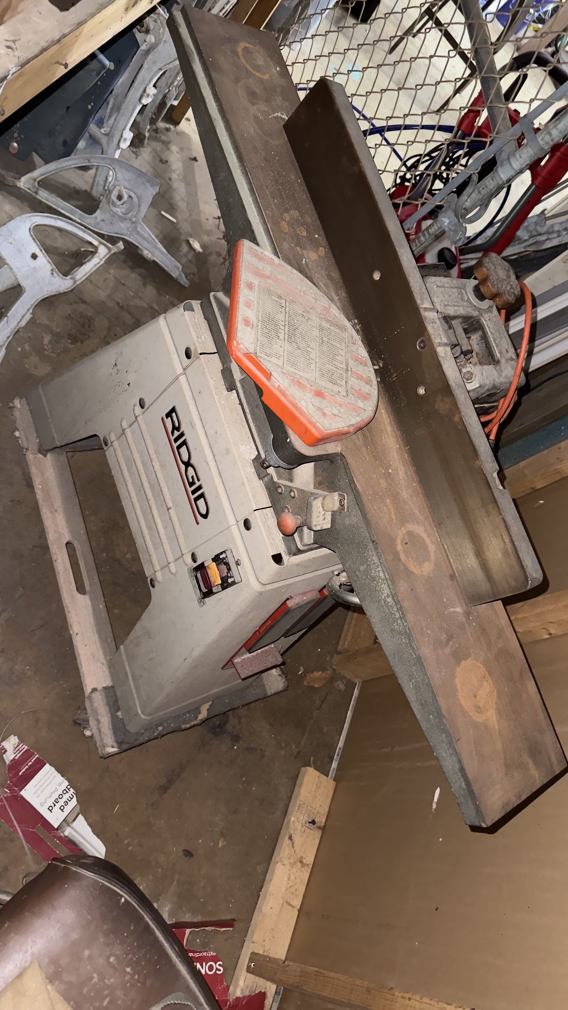 Ridgid 6 Inch Jointer Planner