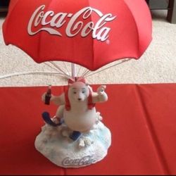 Coca Cola polar bear electric lamp