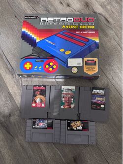 Retro duo nes/snes console