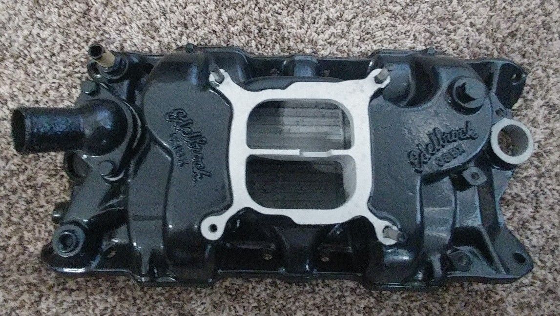 Edelbrock Aluminum Intake Manifold C3BX for Sale in Mesa, AZ OfferUp