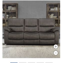 Barcalounger Fabric Reclining Sofa