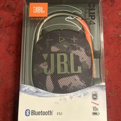 JBL Clip 4 Bluetooth Portable Wireless Speaker Camo