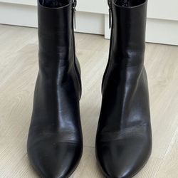 Saint Laurent Lou 70mm Ankle Boots