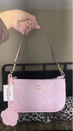 Pink coach bag