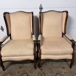 Vintage Wingback Chairs