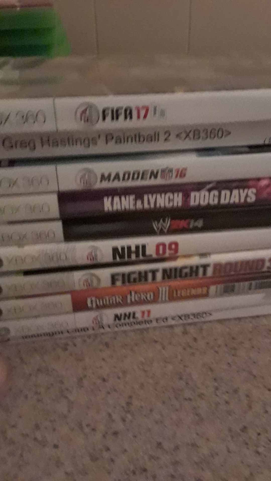 Lot of 10 Xbox 360 game