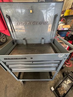 Us general 4 drawer tool cart