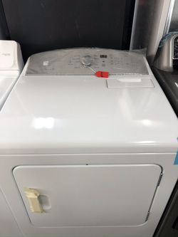 New scratch and dent kenmore dryer. 1 year warranty