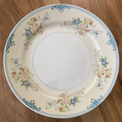 Vintage Set of 10 Gold Castle Fine China Plates