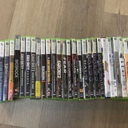 XBOX 360 games lot of 26