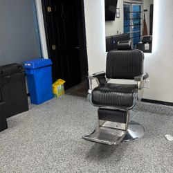 Barber chair Chair And Mirror 
