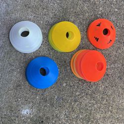 65 Total Training Cone Markers Used