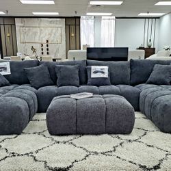 Extra Large Sectional Sofa - Contemporary Style Living Room