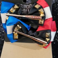 DC Comics Suicide Squad Harley Quinn Hairbow Set