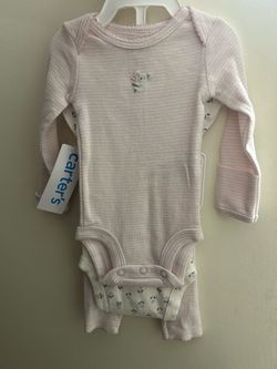 New Carters Sz Preemie 3PCS Set