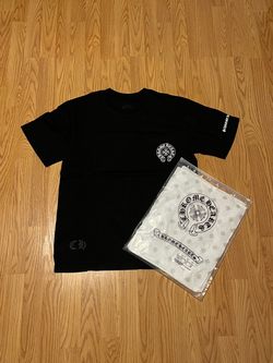 Black and white chrome hearts shirt size medium