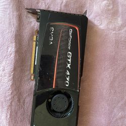 Nvidia GTX 470 Evga Gpu Graphics Card 