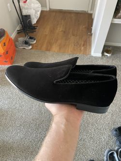 Steve Madden LAIGHT BLACK VELVET Loafers
