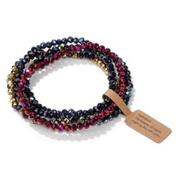 Multicolored Bracelets Stack