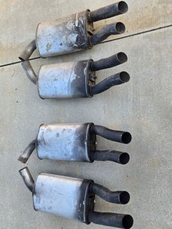 Org.  muffler  85- 90 vette