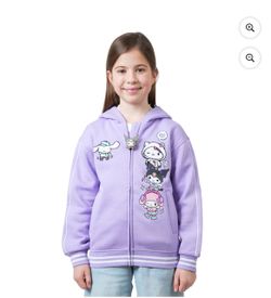 Hello kitty Kuromi Melody Cinnamaroll 6/6x Hoodie